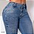 Calça jeans empina bumbum com logomania exclusiva - Imagem 3