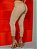 Calça Jogger Cropped Caqui Justa com Efeito Empina Bumbum - Imagem 6