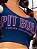 Cropped Fitness Nadador com Logomania - Imagem 4