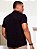 Camisa masculina preta manga curta com logomania exclusiva - Imagem 2