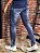 Calça jeans masculina slim com destroyeds - Imagem 2