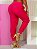 Calça Jogger Rosa Soltinha com Cintura Alta e Mais Conforto - Imagem 2