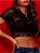Cropped de Tule com Gola Polo - Imagem 3
