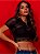 Cropped de Tule com Gola Polo - Imagem 1