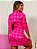 Vestido Camisa Rosa de Manga Longa com Caimento Perfeito - Imagem 2