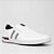 Sapatenis masculino slip on branco - Imagem 1