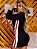Vestido Camisa Preto com Listras - Imagem 2