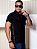 Camisa Polo Masculina Preta - Imagem 1