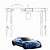 Kit PPF de Proteção Interno Completo - Porsche Taycan - 2023 á 2026 - Imagem 1