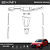 Kit PPF de Proteção Interno Completo - Audi A3 Sportback - 2021-2025 - Imagem 1
