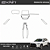Kit PPF de Proteção Interno Completo - Toyota Corolla Cross - 2024 á 2026 - Imagem 1