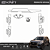 Kit PPF de Proteção Interno Completo - Caoa Chery Tiggo 8 Pro - 2025 á 2027 - Imagem 1
