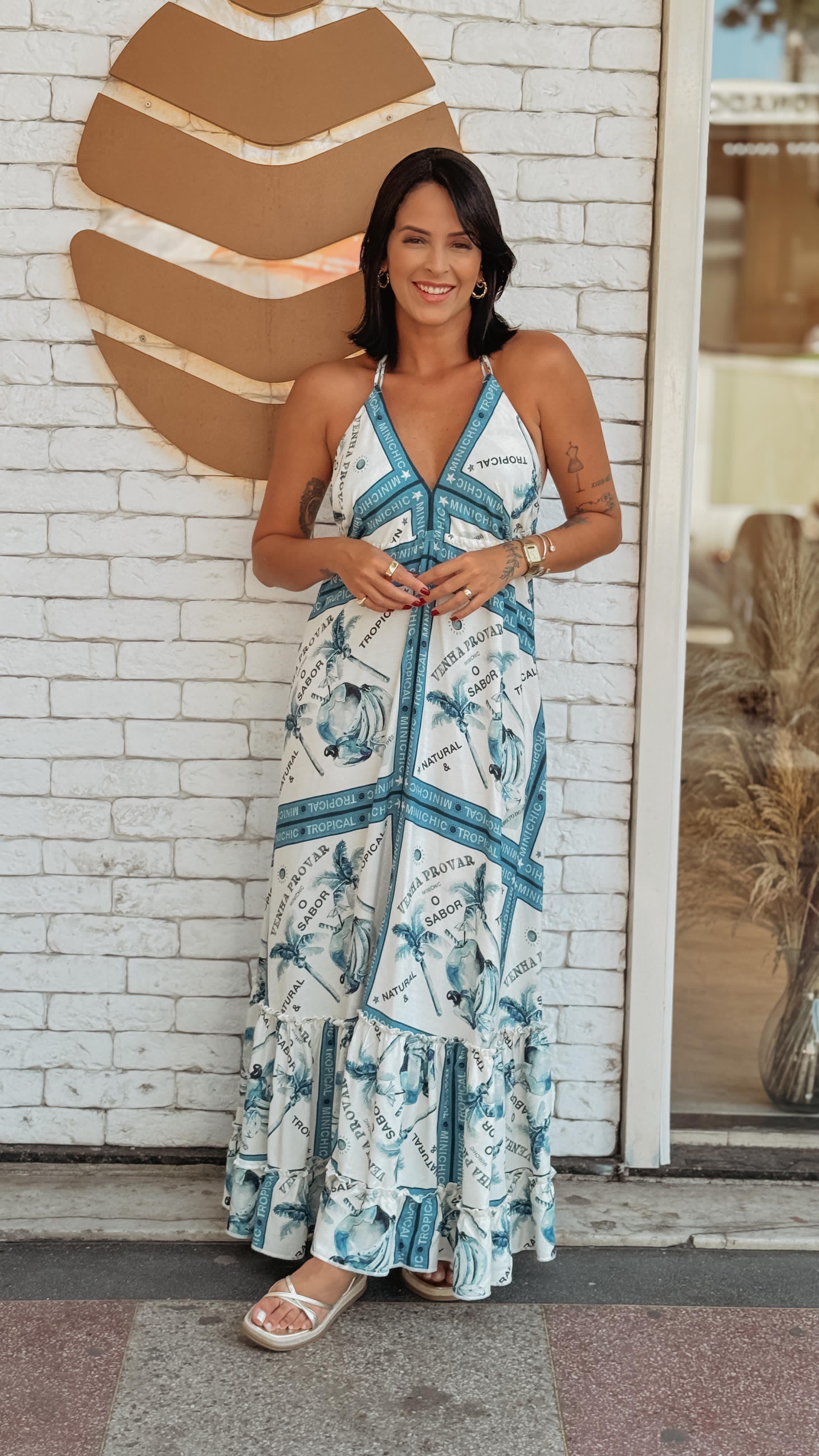 vestido portugal - sabor tropical - Imagem 1
