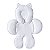 Capa Anatômica Bebê Conforto Matelado Branco Batistela Baby - Imagem 1
