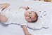 Travesseiro Para Bebê Anatômico Linho Premium Cinza - Imagem 2