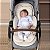 Capa para Carrinho de Bebê Linho Premium Bege Batistela Baby - Imagem 2