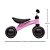 Bicicleta de Equilíbrio Infantil Sem Pedal 4 Rodas Rosa Buba - Imagem 5