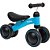 Bicicleta de Equilíbrio Infantil Sem Pedal 4 Rodas Azul Buba - Imagem 1