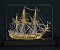 Navio Mary Rose - Luminária Acrílico e Led - Imagem 1