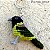Corocoxó - chaveiro Pássaros Caparaó ponto-cruz - Imagem 1