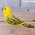 Canário-da-terra - miniatura Pássaros Caparaó ponto-cruz - Imagem 1