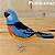 Sanhaço-papa-laranja - miniatura Pássaros Caparaó ponto-cruz - Imagem 1