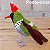 Topetinho-vermelho - miniatura Pássaros Caparaó ponto-cruz - Imagem 1