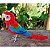 Arara-vermelha - miniatura Pássaros Caparaó ponto-cruz - Imagem 1