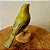 Canário-da-terra - Miniatura em madeira Valdeir José - Imagem 7