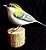 Pula-pula - Miniatura em madeira Valdeir José - Imagem 1