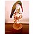 Besourinho-de-bico-vermelho com filhotes - Miniatura madeira Valdeir José - Imagem 1
