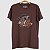 Gavião-de-penacho - marrom escuro - Camiseta Yes Bird - Imagem 1