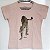 Onça-pintada - Camiseta babylook Gustavo Marigo - salmão - M - Imagem 1