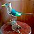 Jacu-estalo - Miniatura madeira Valdeir José - Imagem 2