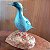 Pato-mergulhão - Miniatura madeira Valdeir José - Imagem 2