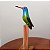 Beija-flor-safira - Miniatura madeira Valdeir José - Imagem 3