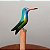 Beija-flor-safira - Miniatura madeira Valdeir José - Imagem 1