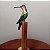 Bico-reto-de-banda-branca - Miniatura madeira Valdeir José - Imagem 2