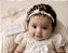 Tiara Flor Fio Dourado - Imagem 1