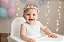 Tiara Duas Borboletas White - Imagem 1