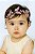Tiara Borboleta Rose Jardim - Imagem 1
