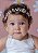 Tiara, Arco Flores Cristal Mini - Imagem 1
