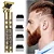 Maquina Acabamento Recarregável Detalhe Cabelo Barba Sem Fio - Imagem 2