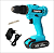Furadeira e Parafusadeira 3/8 com Bateria 20v e fonte Bivolt TPA20 - Imagem 1