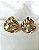 Brinco glamour gota dourado - Imagem 3