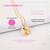 Colar personalizado laser medalha M - Imagem 3