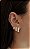 Argola click luxo cravejada P M G - Imagem 3