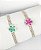 Pulseira trio riviera flor - Imagem 1