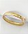 Bracelete liso grosso fecho joia - Imagem 1