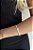 Bracelete borboleta cravejado fecho joia - Imagem 2